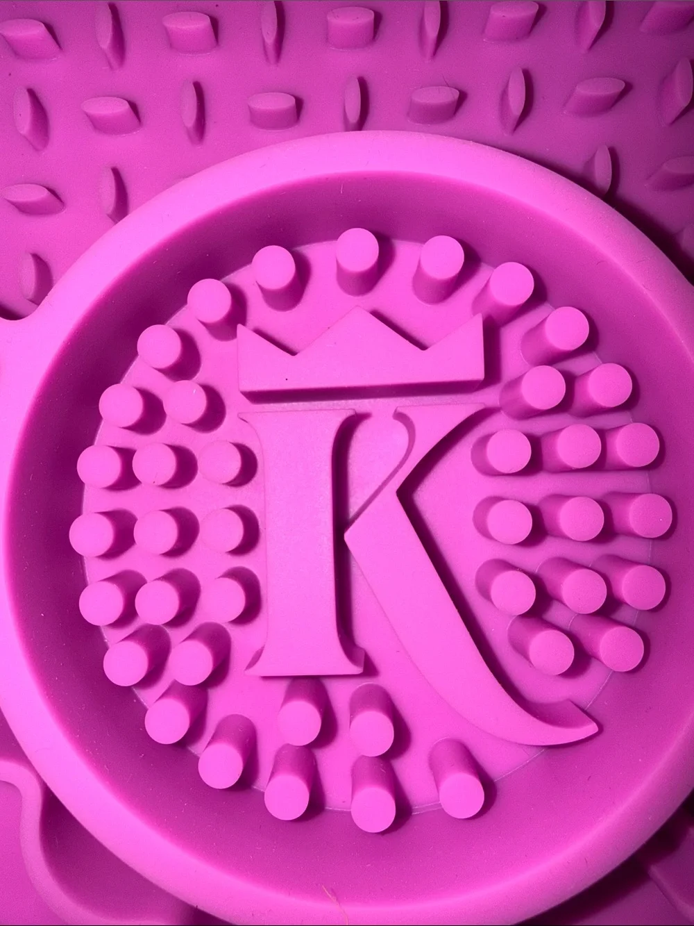 King Lou Slow Feeding Mat - Pink